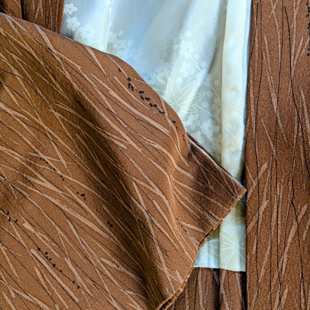 Amazing authentic Japanese handmade KIMONO from Japan - Picture 5 of 7